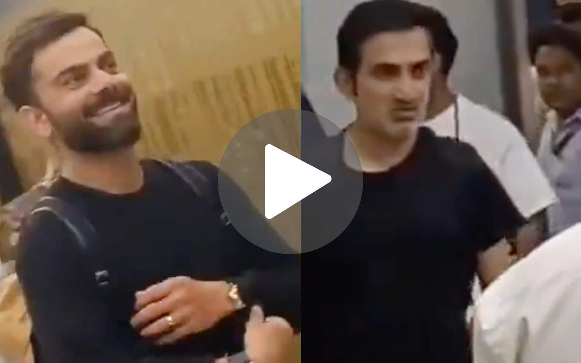 Virat Kohli Reaches Delhi With Gambhir And Pant After India Whitewash Bangladesh - Watch